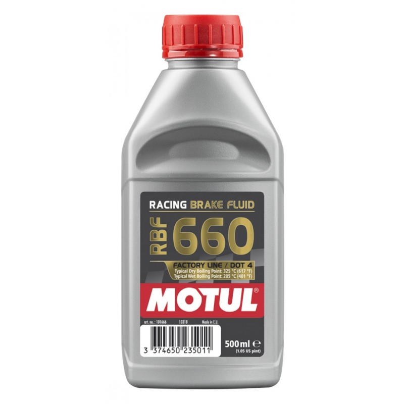 MOTUL PŁYN HAMULCOWY RACING RBF 660 FACTORY LINE 0,5L (SYNTETYCZNY)