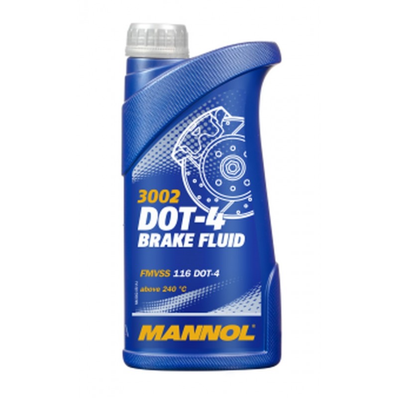 MANNOL BRAKE FLUID DOT-4 (450ML) - PŁYN HAMULCOWY (3002)