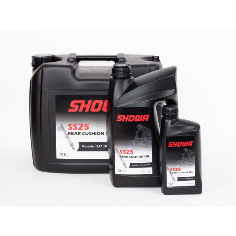 SHOWA OLEJ DO CENTRALNEGO AMORTYZATORA MONOSHOCK REAR CUSHION OIL SS25 2,5W (11,27 cSt) 1L (12) (AKC)