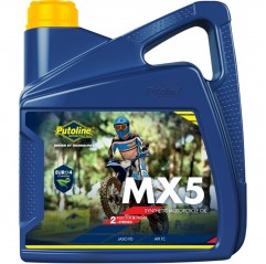 PUTOLINE 2T OLEJ DO MIESZANKI 100% SYNTETYK MX 5 4L (AKC)