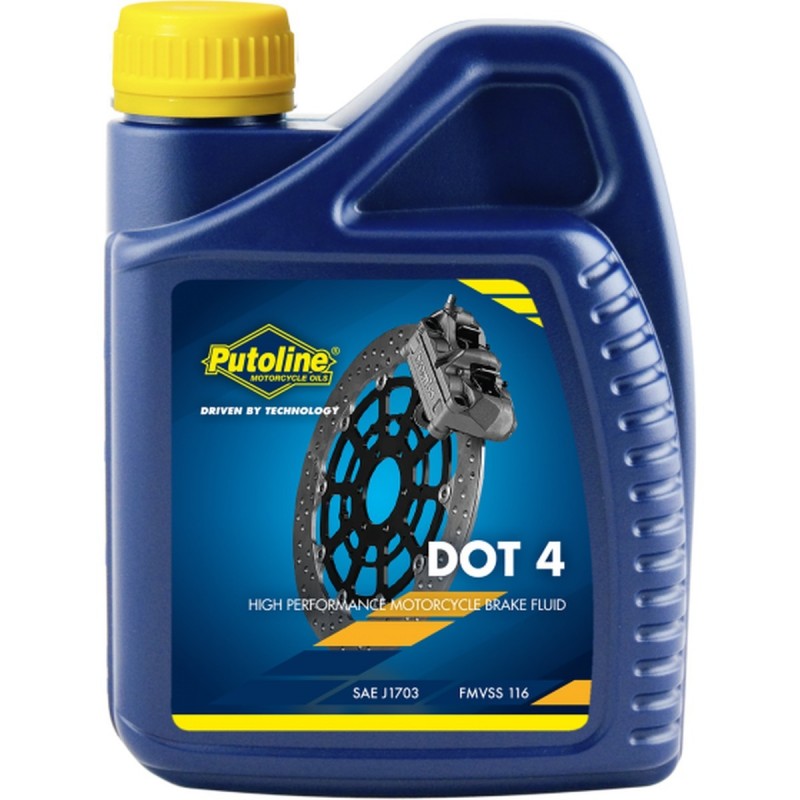 PUTOLINE PŁYN HAMULCOWY DOT 4 BRAKE FLUID 500ML