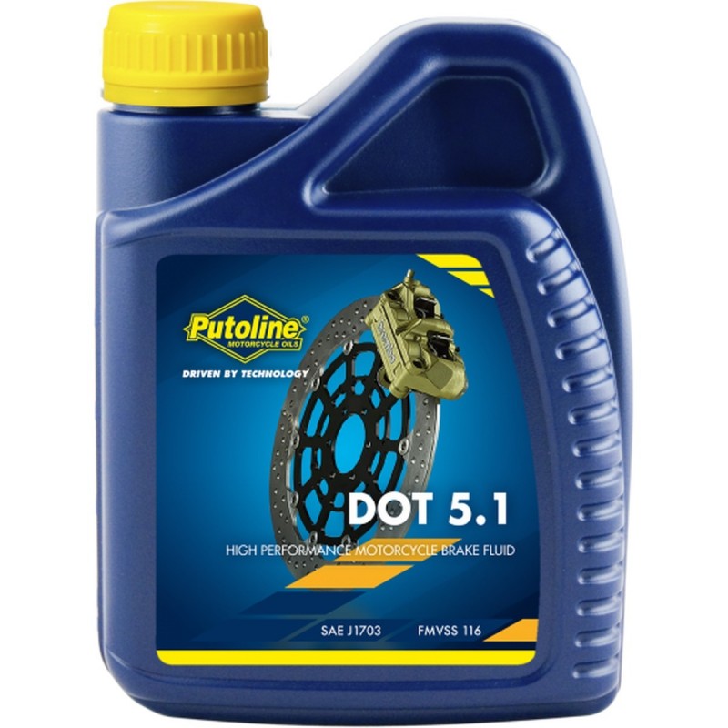 PUTOLINE PŁYN HAMULCOWY DOT 5.1 BRAKE FLUID 500ML