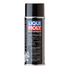 LIQUI MOLY OLEJ PŁYN SPRAY DO NASĄCZANIA GĄBKOWYCH FILTRÓW POWIETRZA MOTORBIKE LUFT-FILTER-ÖL 0,4L (6)