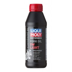 LIQUI MOLY OLEJ DO TELESKOPÓW/ AMORTYZATORÓW/ZAWIESZENIA MOTORBIKE FORK OIL 5W LIGHT 0,5L (6)