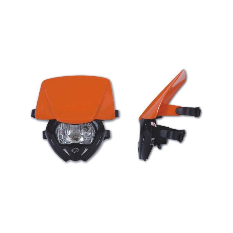 UFO LAMPA PANTHER DUAL KOLOR CZARNY/POMARANCZOWY