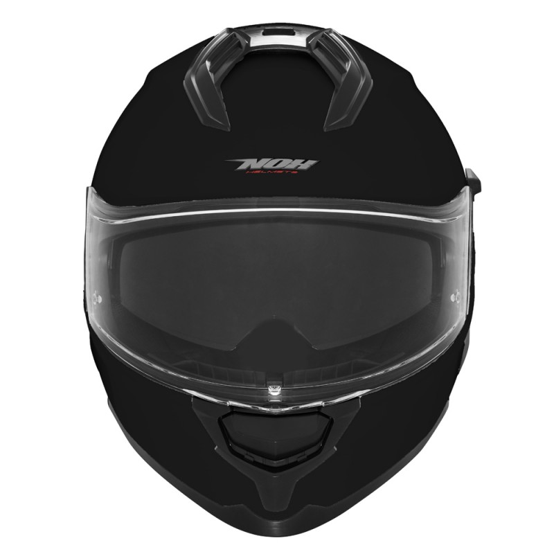 NOX KASK INTEGRALNY (FULL FACE) Z BLENDĄ N304S SOLID KOLOR CZARNY POŁYSK ROZMIAR M