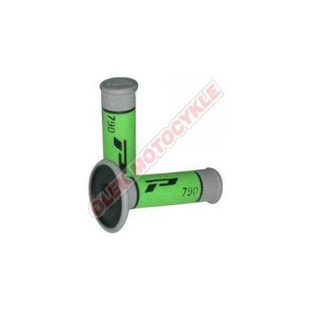 PROGRIP MANETKI PG790 OFF ROAD (22+25MM, DŁ.115MM) KOLOR CZARNY/SZARY/ZIELONY (TRÓJSKŁADNIKOWE) (790-237) (PG790/8)