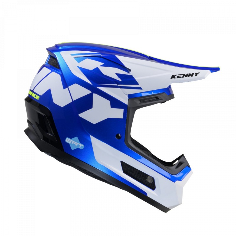 KENNY RACING 2025 KASK CROSS/ENDURO MODEL PERFORMANCE ERT GRAPHIC CANDY BLUE KOLOR NIEBIESKI/BIAŁY/CZARNY ROZMIAR S ( 55 - 56 CM