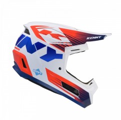 KENNY RACING 2025 KASK CROSS/ENDURO MODEL PERFORMANCE ERT GRAPHIC PATRIOT KOLOR BIAŁY/CZERWONY/NIEBIESKI ROZMIAR XX ( 63 - 64 CM