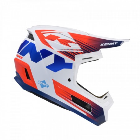 KENNY RACING 2025 KASK CROSS/ENDURO MODEL PERFORMANCE ERT GRAPHIC PATRIOT KOLOR BIAŁY/CZERWONY/NIEBIESKI ROZMIAR XX ( 63 - 64 CM
