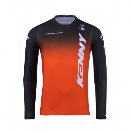 KENNY RACING 2025 KOSZULKA CROSS/ENDURO MODEL PERFORMANCE GRADIENT ORANGE KOLOR POMARAŃCZOWY/CZARNY/BIAŁY ROZMIAR XXXL