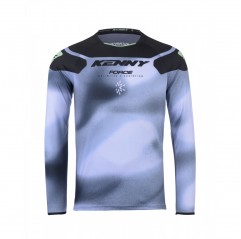 KENNY RACING 2025 KOSZULKA CROSS/ENDURO MODEL FORCE FOG NEON GREEN KOLOR CZARNY/SZARY ROZMIAR XXXL