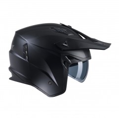 KENNY RACING 2025 KASK OTWARTY JET MODEL MILES SOLID MATT BLACK KOLOR CZARNY ROZMIAR S ( 55 - 56 CM )