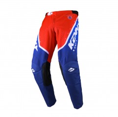 KENNY RACING 2025 SPODNIE CROSS/ENDURO MODEL TRACK FOCUS PATRIOT 24 KOLOR NIEBIESKI/CZERWONY/BIAŁY ROZMIAR 32