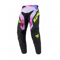 KENNY RACING 2025 SPODNIE CROSS/ENDURO MODEL FORCE FOG NEON YELLOW KOLOR CZARNY/ŻÓŁTY/RÓŻOWY ROZMIAR 40