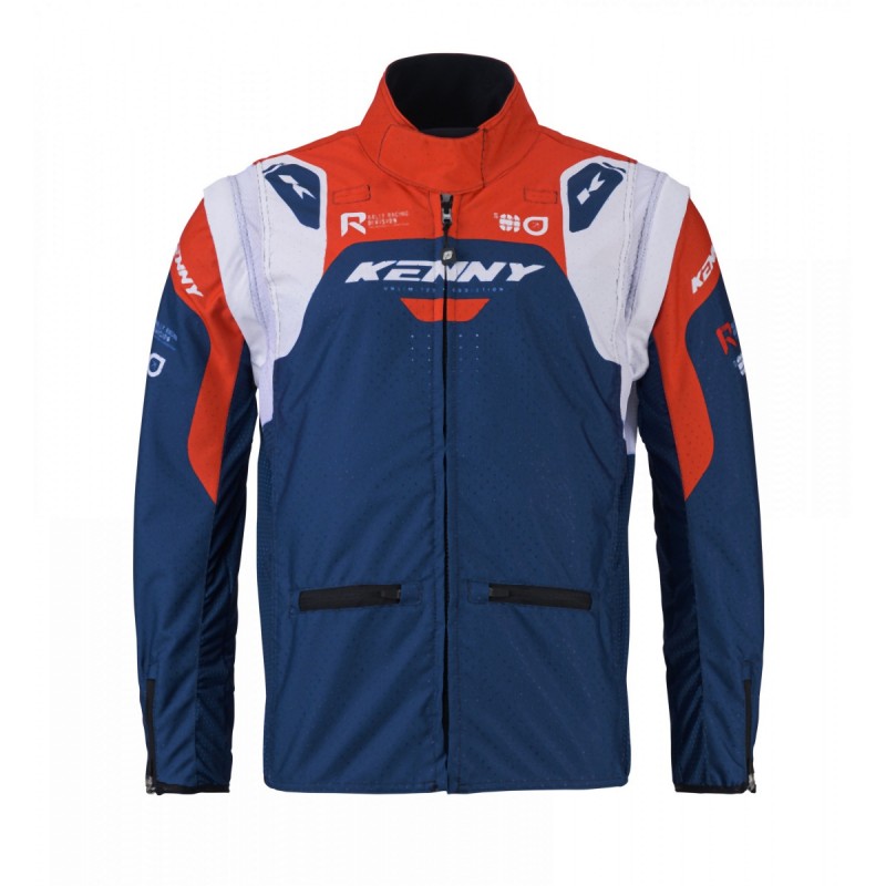 KENNY RACING 2025 KURTKA ADVENTURE/ENDURO MODEL ADVENTURE ORANGE/NAVY KOLOR NIEBIESKI/POMARAŃCZOWY/BIAŁY ROZMIAR XXXL