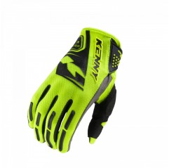 KENNY RACING 2025 RĘKAWICE CROSS/ENDURO MODEL PERFORMANCE NEON YELLOW KOLOR ŻÓŁTY FLUO/CZARNY ROZMIAR XXL