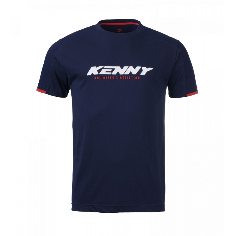 KENNY RACING 2025 KOSZULKA T-SHIRT MODEL DREAM KOLOR NIEBIESKI/BIAŁY ROZMIAR S