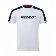 KENNY RACING 2025 KOSZULKA T-SHIRT MODEL DREAM KOLOR BIAŁY/NIEBIESKI ROZMIAR S