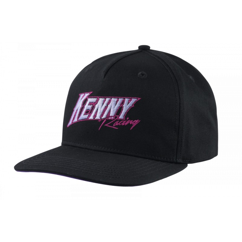 KENNY RACING 2025 CZAPKA Z DASZKIEM MODEL VINTAGE KOLOR CZARNY/BIAŁY
