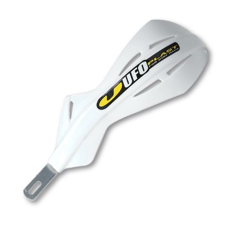 UFO OSŁONY RĄK (HANDBARY) ALU KOLOR BIAŁY (Z MOCOWANIAMI 28MM)