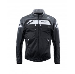 KENNY RACING 2025 KURTKA ADVENTURE/ENDURO MODEL SOFTSHELL GREY KOLOR CZARNY/SZARY/BIAŁY ROZMIAR XXXL