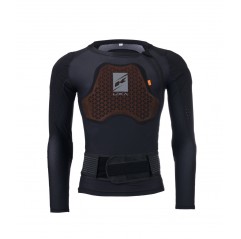 KENNY RACING KOSZULKA Z OCHRANIACZAMI BODY PROTECTOR MODEL TITANIUM D3O KOLOR CZARNY ROZMIAR M