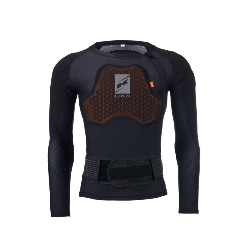 KENNY RACING KOSZULKA Z OCHRANIACZAMI BODY PROTECTOR MODEL TITANIUM D3O KOLOR CZARNY ROZMIAR M