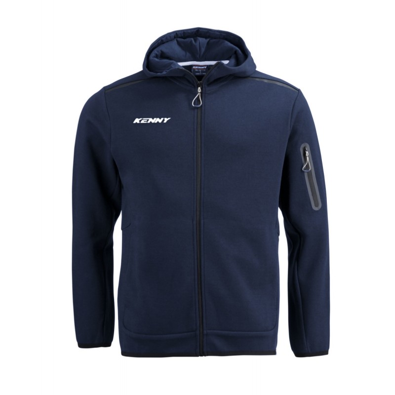 KENNY RACING 2025 BLUZA Z KAPTUREM MODEL CORE NAVY KOLOR NIEBIESKI ROZMIAR XL