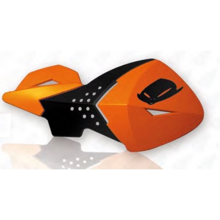 UFO OSŁONY RĄK (HANDBARY) ESCALADE KOLOR CZARNO/POMARAŃCZOWY (Z MOCOWANIAMI 22MM) - PROMOCJA - STD CENA 141,90