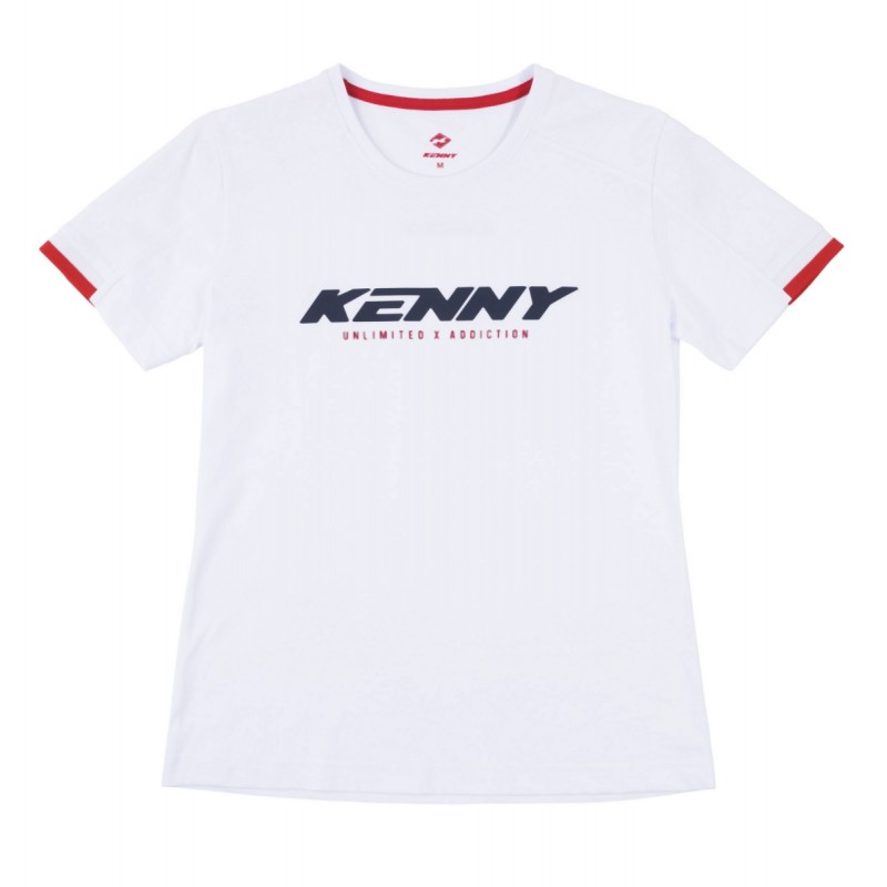 KENNY RACING KOSZULKA DAMSKA T-SHIRT MODEL DREAM KOLOR BIAŁY ROZMIAR S