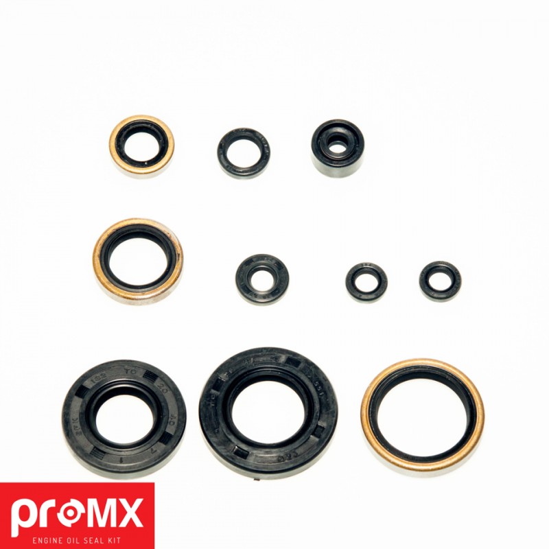 PROMX KOMPLET (ZESTAW) USZCZELNIACZY SILNIKOWYCH KAWASAKI KX 250 (05-07) (10SZT.)