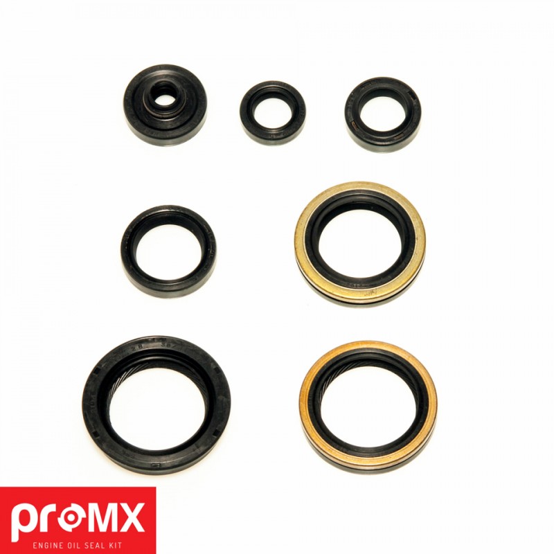 PROMX KOMPLET (ZESTAW) USZCZELNIACZY SILNIKOWYCH SUZUKI RMZ 250 (06) (7SZT.)