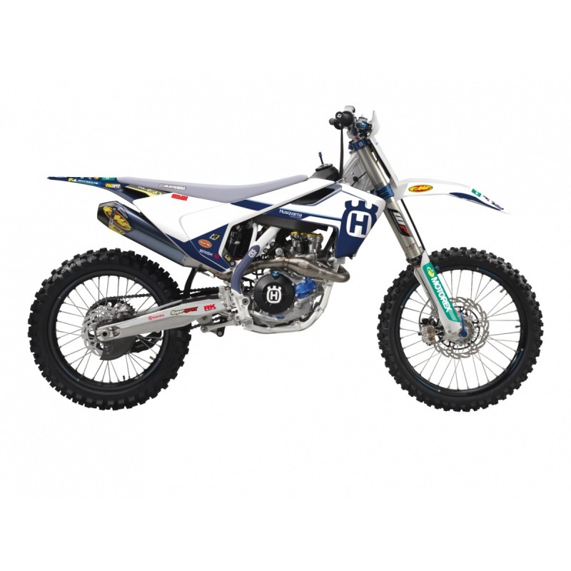 BLACKBIRD KOMPLET NAKLEJEK (OKLEIN) HUSQVARNA FC/TC '16-'18, TE/FE '17-'19 REPLICA FACTORY HUSQVARNA