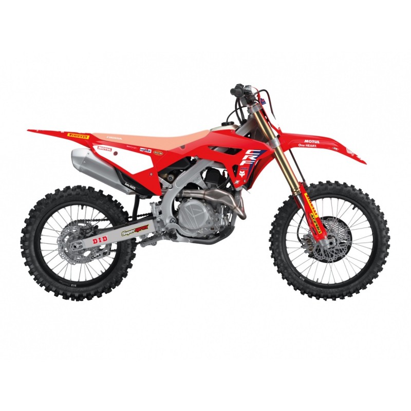 BLACKBIRD KOMPLET NAKLEJEK (OKLEIN) HONDA CRF 250R '22-'24, CRF 450R '21-'24 REPLICA TEAM HRC 24