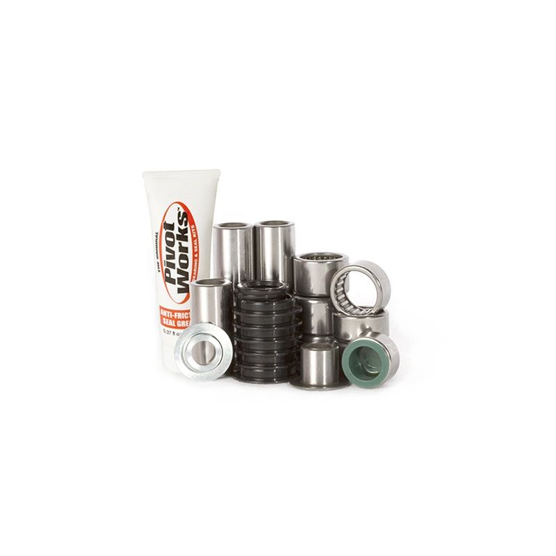 PIVOT WORKS ZESTAW NAPRAWCZY ŁĄCZNIKA (PRZEGUBU) WAHACZA KAWASAKI KX65 (02-13), RM 65 (03-05)
