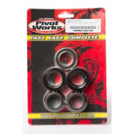 PIVOT WORKS ZESTAW ŁOŻYSK Z TULEJKAMI WODOSZCZELNYMI KOŁA TYLNEGO SUZUKI RMZ 250