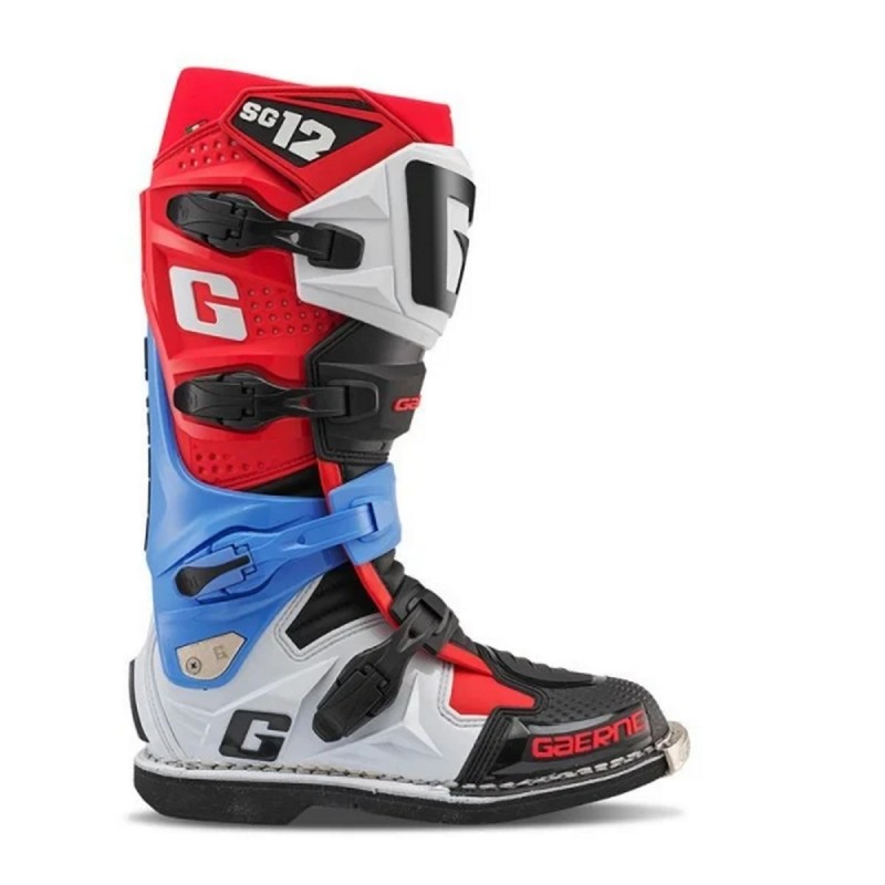 GAERNE BUTY CROSS/ENDURO MODEL SG-12 REALM KOLOR CZERWONY/NIEBIESKI/BIAŁY/CZARNY ROZMIAR 43