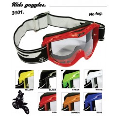 PROGRIP GOGLE PG3101 ATZAKI KID DZIECIĘCE KOLOR BIAŁY (SZYBA PG3111 1MM, NO FOG, ANTI UV) (PG3101WH) (3101-101)