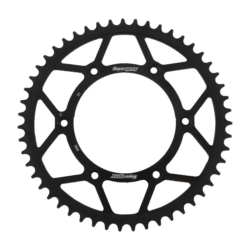 SUPERSPROX ZĘBATKA TYLNA 899 51 KTM SX/EXC (JTR897.51) KOLOR CZARNY STALOWA