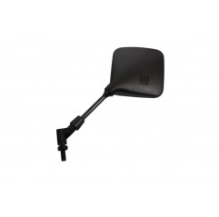 BIKETEC PARTS LUSTERKO LEWE UNIWERSALNE BEZ HOMOLOGACJI (M10/1,25) GWINT PRAWY, KOLOR CZARNY