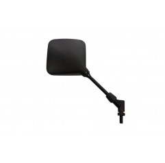 BIKETEC PARTS LUSTERKO PRAWE UNIWERSALNE BEZ HOMOLOGACJI (M10/1,25) GWINT PRAWY, KOLOR CZARNY