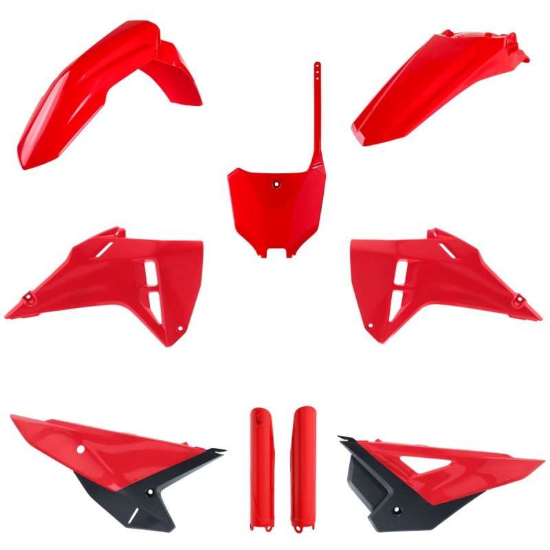 POLISPORT KOMPLET PLASTIKÓW (FULL KIT) HONDA CRF 250R '25 CRF 250RX '25 CRF 450R '25 CRF 450RX '25 W ZESTAWIE TABLICA PRZEDNIA (