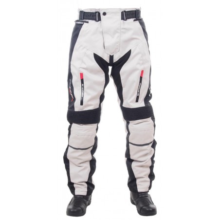 ROLEFF (2021) SPODNIE TEKSTYLNE Z WYPINANĄ MEMBRANĄ THERMO MODEL MEMPHIS (2W1) (KOMPLET Z RO537) KOLOR CZARNY/POPIELATY ROZMIAR 