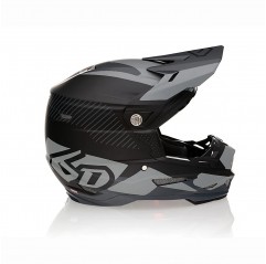 6D HELMETS KASK CROSS/ENDURO MODEL ATR-2 FUSION BLACK KOLOR CZARNY/SZARY ROZMIAR L ( 58 - 59 CM )