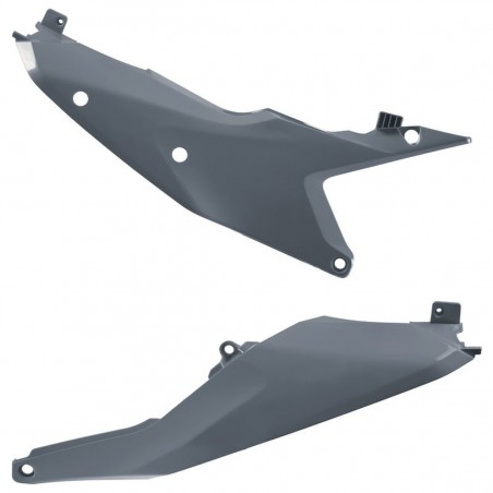 POLISPORT BOCZKI TYLNE KTM SX/SX-F/XC/XC-F '23-'25 EXC/EXC-F/XC-W/XCF-W '24-'25 KOLOR SZARY (N-GREY) (KOMPLET)