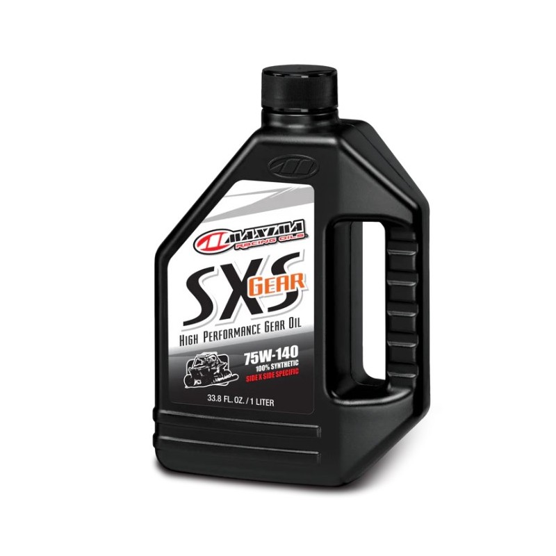 MAXIMA NOWY TOWAR OLEJ PRZEKŁADNIOWY SXS SYNTHETIC GEAR OIL 75W140 1 LITR (12) (AKC)