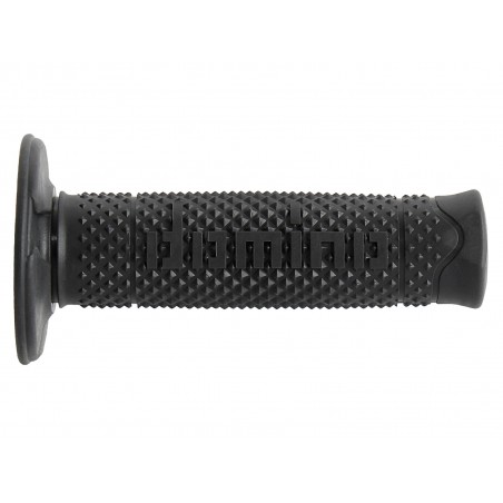 DOMINO MANETKI (GRIPY) OFF ROAD PYRAMID DWUSKŁADNIKOWE KOLOR CZARNY