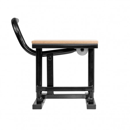 PROMX PRO WOOD STOJAK/PODNOŚNIK/PODSTAWKA POD MOTOCYKL CROSS WYKOŃCZENIE DREWNO KOLOR CZARNY (SZCZEGÓŁY - PATRZ OPIS DODATKOWY)