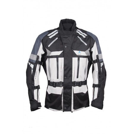 ROLEFF (2021) KURTKA TEKSTYLNA DŁUGA MODEL RO775 (3W1) KOLOR CZARNY/BIAŁY ROZMIAR XL